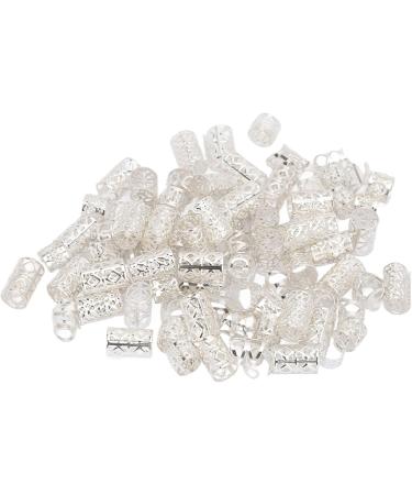 Vikings Hair Jewelry Norse Runes Braids Tube Beads Dreadlocks Various Shapes & Sizes Easy to Use Lightweight and (Silver) - Buy Online on GoSupps.com