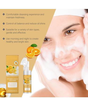 Gentle Foam Facial Cleanser - Deep Pore Cleaning Acne Treatment Oil Control & Hydration For Radiant Skin(1PCS) 1 Count (Pack of 1) - Buy Online on GoSupps.com