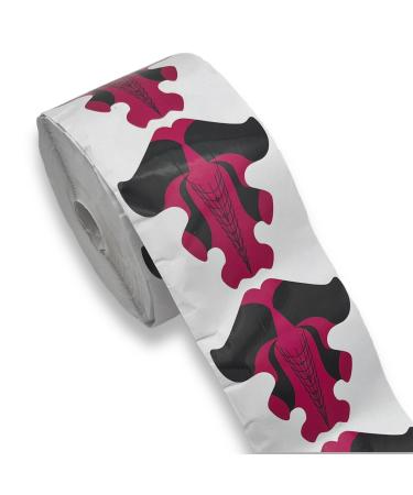 online-hut 500 Modelling Stencils Stilettos Black-Pink Wide MS-02