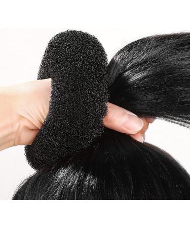 CENPEK 22-Part Hair Styling Set | Bun & Donut Maker | Magical Black Hair Accessories for DIY Hairstyles - Buy Online on GoSupps.com