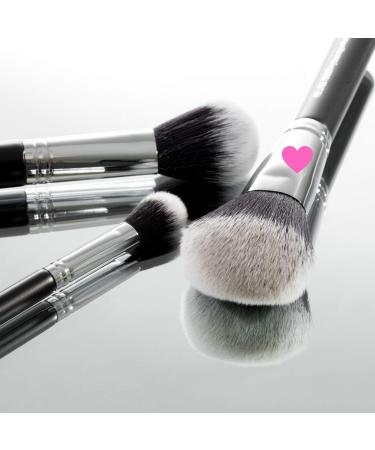 Angled Kabuki Blush Brush + Large Finishing Powder Makeup Brush - Beauty Junkees - Buy Online on GoSupps.com