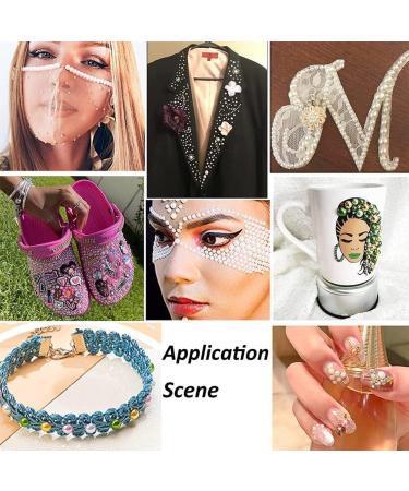 2000 Crystal White Nail Rhinestones - SS5-SS10 K9 Glass Glitter Gems for Nail Art & Makeup - Buy Online on GoSupps.com