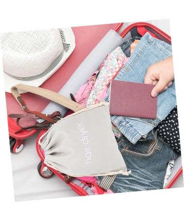 Didiseaon 2pcs Hair Dryer Storage Bag Outdoor Travel Cosmetic Bag 33x30x0.5cm Assorted Color - Buy Online on GoSupps.com