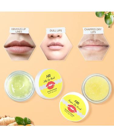 ANAIRUI Lip Therapy Set - Turmeric Honey Lip Care Kit for Fuller, Softer Lips - Buy Online on GoSupps.com