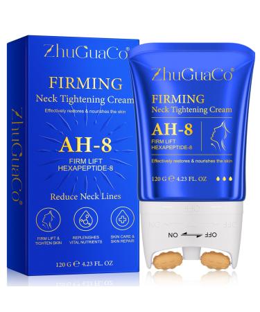 AH-8 Neck Firming Cream - Une cr me pour le cou qui raffermit et lifte le cou gr ce des hexapeptides qui am liorent l'apparence des rides et des ridules 120g