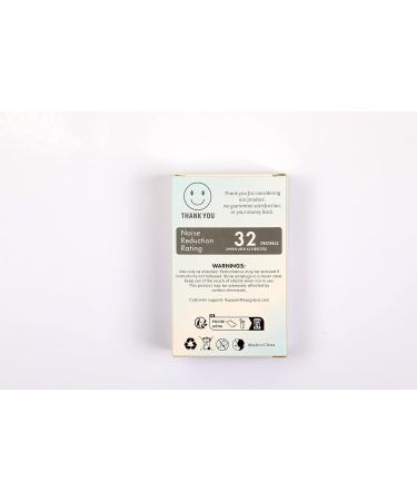 Buy Ear Plugs for Sleeping - 2 Pairs SNR 32dB Noise Suppression Silicone Earplugs - Soft Reusable Ideal for Sleep Travel Study and Work - Buy Online on GoSupps.com