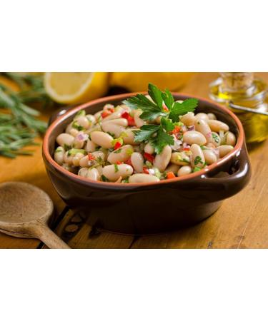 Organic Cannellini Beans 3lb - Non-GMO White Kidney Beans | Vegan & Kosher | High Fiber & Protein | Ideal for Soup, Salad & Chili - Buy Online on GoSupps.com