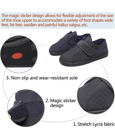 Men & Women Diabetic Shoes | Adjustable Support Footwear for Swollen Fat & Wide Feet | Arthritis & Valgus Relief - Buy Online on GoSupps.com