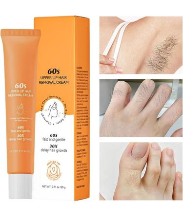  Generisch Facial hair removal cream - Effective and painless hair removal cream - Hair removal cream for the upper lip eyebrows cheeks or bikini line for sensitive skin - Buy Online on GoSupps.com