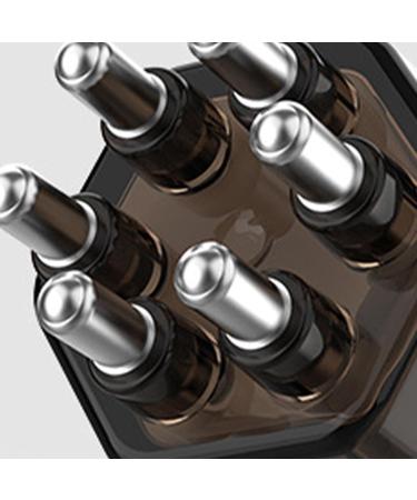 Scalp Application Comb - Hair Oil Applicator Hair Oiling Applicator Bottle | Portable Hair Growth serrum Applicator with Top-Mounted Refill Hair Root treeatment Applicator Comb for Hair Growth 1x2 Gray - Buy Online on GoSupps.com