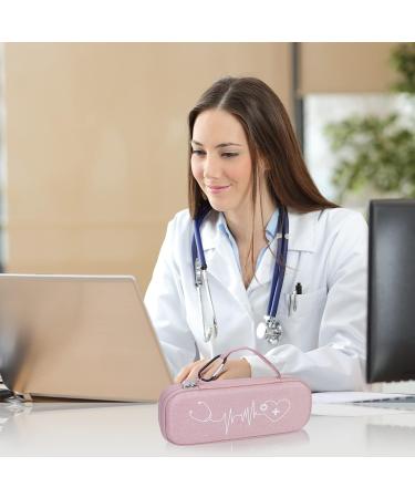 HESPLUS Stethoscope Case for 3M Littmann & MDF Stethoscopes - Pink (S) - Extra Room for Accessories - Buy Online on GoSupps.com