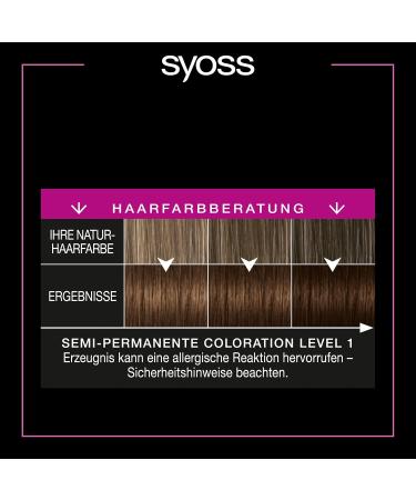  Syoss Syoss 3 x 60ml Rootless Semi Permanent Root Dye Medium Brown Level 1 - Buy Online on GoSupps.com