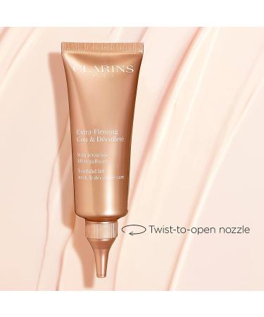 Clarins Extra-Firming Neck and Dcollet Cream - Anti-Aging Moisturizer | Visibly Firms, Smoothes, and Lifts | Award-Winning Formula | Targets Dark Spots | 2.5 oz - Buy Online on GoSupps.com