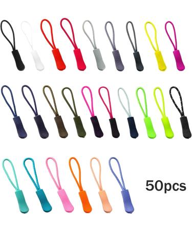 50-Piece Multicolored Zipper Replacement Set - Zipper Repair for Backpacks Luggage & Handbags - Buy Online on GoSupps.com
