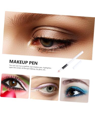 Healvian 120 Pcs Eyeliner Pencil White Eyeliner White Eye Liner Pencial Coloured Eyeliner Liquid Wooden Pole - Buy Online on GoSupps.com