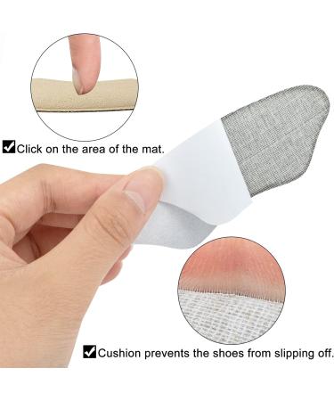 12 Pcs Premium Heel Inserts for Women & Men - Self-Adhesive Heel Protectors for Shoes Too Big - Heel Grips Liners for Relief of Heel Pain - Black & White - Buy Online on GoSupps.com