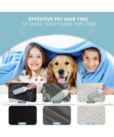 Pet Hair Remover Roller Worve Reusable Animal Hair Removal Brush for Dogs and Cats Self Clean Pet Fur from Carpet Furniture Bedding Sofa Rugs Laundry and Clothes White - Buy Online on GoSupps.com