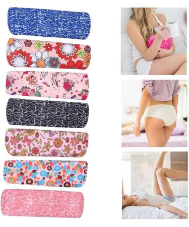 Reusable Menstrual Pad - Soft Cloth Menstrual Pad for Home & Travel (2 Pack) - Buy Online on GoSupps.com