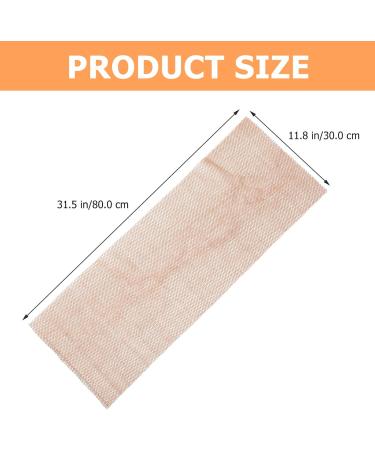 Beaupretty Bath Towel Back Scrubber - Exfoliating Body Wash Sponge for Men | Nylon Strip Remover & Cleaning Bath Accessory | International Shipping Available - Buy Online on GoSupps.com