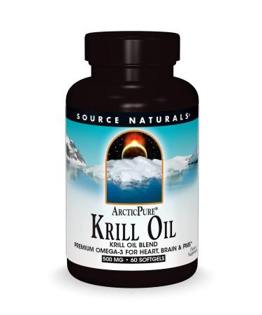Source Naturals ArcticPure Krill Oil 500 mg 60 Softgels