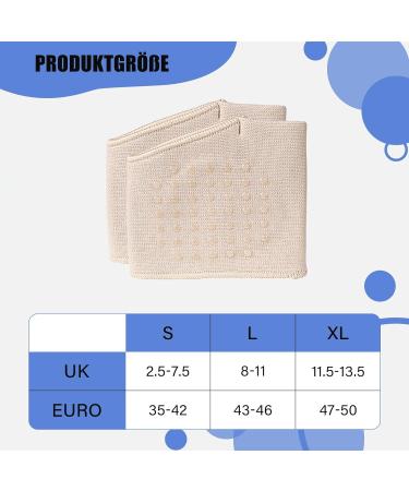 Zakasa Midfoot Cushion & Forefoot Pads - Gel Silicone Football Cushions for Men & Women - Soft Anti-Slip Size L - 1 Pair Skin Color - Buy Online on GoSupps.com