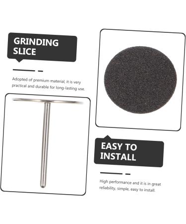 Healeved 2 Sets Nail Polishing Sheets Exfoliating Electric Nail File Professional Manicure Kit Power Tools Foot Sanding Discs Professional Nail Files Stainless Steel Grinding Feet - Buy Online on GoSupps.com