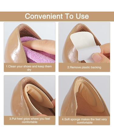 11 Pairs of Heel Cushions - Slipproof Forefoot & Heel Pads for Comfortable Shoes | Multicolor Shoe Inserts & Holders - Buy Online on GoSupps.com