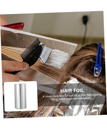 FOMIYES 3 Rolls Perm Tin Foil Professional Hair Foil Hair Perm Tool Haircoloring Foil Hair Foils Folding Tool Foil Paper Salon Hair Coloring Foil Reusable Hair Silver Foil Highlight - Buy Online on GoSupps.com