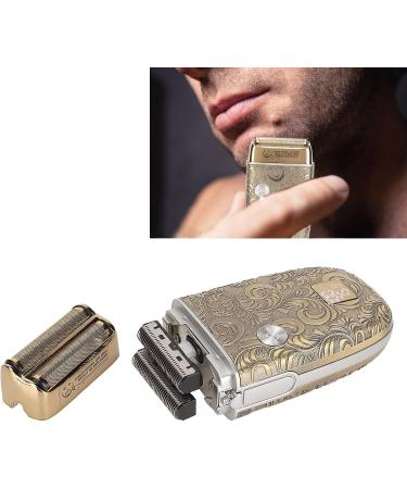 Qukaim Hair Grooming Trimmer Electric Hair Clipper Double Floating Cutter Metal Hair Grooming Trimmer for Men Carved Patterns Cordless 2 Hours Runtime LED Display USB Charging 5 Guide - Buy Online on GoSupps.com