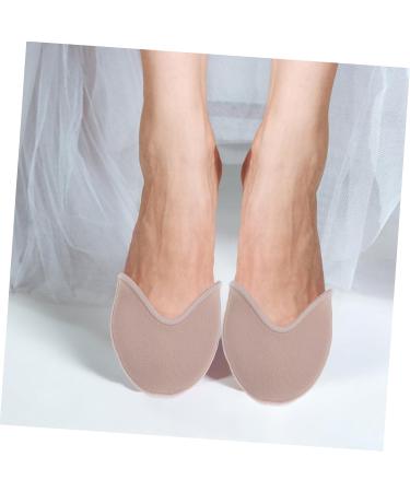 Gatuida Ballet Accessories - 5 Pairs Durable Beige Toe Covers & Half Socks for Dance Protection - Buy Online on GoSupps.com