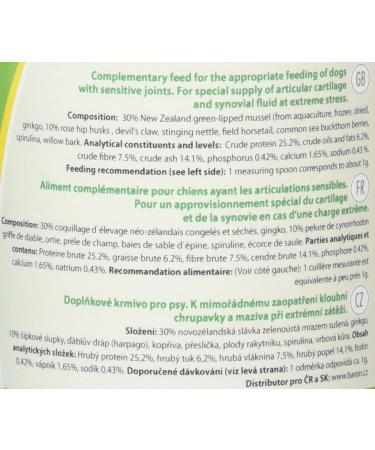 Buy CDVet ArthroGreen Plus 75g - Natural Joint Support Supplement for Dogs & Cats | Vitamins & Minerals for Healthy Joints - Buy Online on GoSupps.com