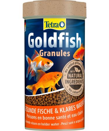 Tetra Goldfish - Premium Complete Food for All Goldfish - Promotes Growth Health and Longevity - Strengthens Color - Granul