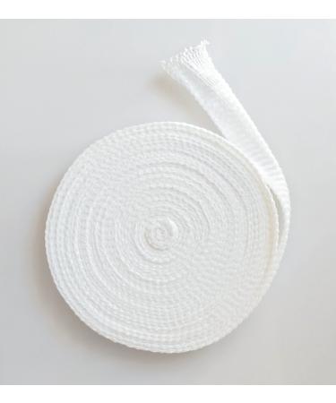 Fixed Network Bandage Elastic mesh Wound Dressing Tubular Elastic Gauze Bandage Breathable Bandage Retainer Stretched Tube Bandage for Wrist Forearm and Elbow 10 m