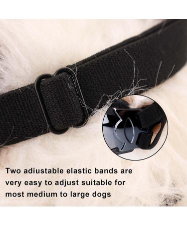 Dog Goggles for Medium and Large Dogs Dog Fashion Sunglasses Windproof Dustproof Snowproof Adjustable Pet Sunglasses for Outdoor Riding Driving Eyewear Protection (Black) - Buy Online on GoSupps.com