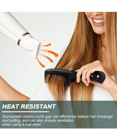 Premium Sularpek Wide-Tooth Carbon Comb for Curls - Antistatic Heat-Resistant Barber Tool - Buy Online on GoSupps.com