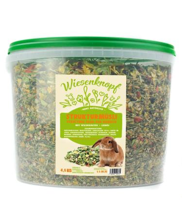 Meadow Creeper Rabbit Food 4.5kg structural feed with herbs