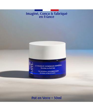 IUM Paris - The Face Mask - 2in1 - Silicon Enriched Face Scrub and Moisturizing Regenerating Mask - Organic Vegan 50ML - Made in France - Buy Online on GoSupps.com