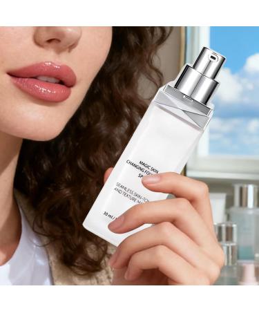 Self-Adapting Liquid Foundation 30ml Long-Lasting Face Concealer - Lightweight Foundation with Color-Changing Effect | Suitable for Women and Girls - Buy Online on GoSupps.com