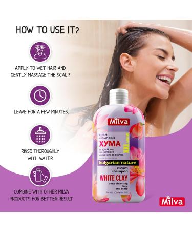 Milva Shampoo Klei 500ml - Buy Online on GoSupps.com