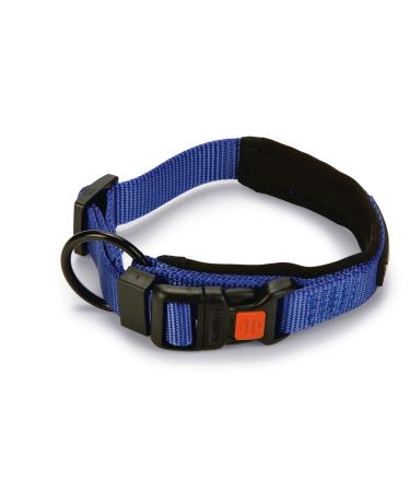 Karlie Art Sportiv Premium dog collars nylon blue 30-35x2 cm Blue L: 30-35 cm W: 20 mm