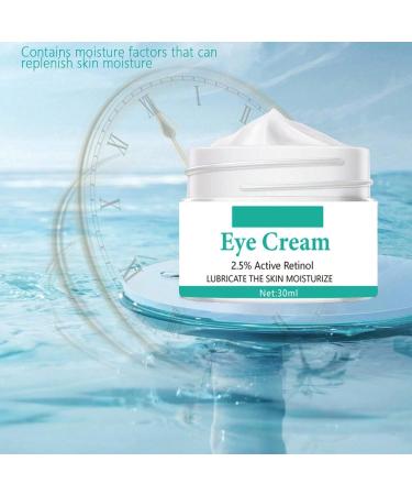 Premium Eye Cream with 2.5% Active Retinol & Caffeine | Anti-Puffiness Deep Moisturizing Reduce Fine Lines & Dark Circles - Anti-Aging Formula - Buy Online on GoSupps.com