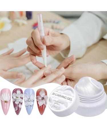  G n rique Solid Building Gel 5g 3D Solid Nail Form Carving Beauty Care Extension Soft Manicure Fast Shaping Nipper Builder for Creative Designs and Enhancement Use Multicoloured - Buy Online on GoSupps.com