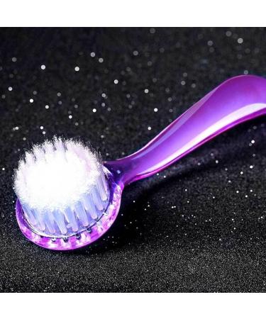 Facial Cleansing Brushes Facial Brush Manual Face Cleansing Brush Superfine Synthetic Hair Brush Handheld Silicon Brush Pink Manual Facial Cleansing Brushes - Buy Online on GoSupps.com