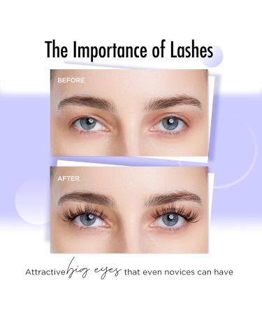BEYELIAN 144 Pcs Lash Clusters & Glue Kit DIY Natural Look Eyelash Extensions | Reusable, Latex-Free Adhesive with Super Strong Hold - Buy Online on GoSupps.com