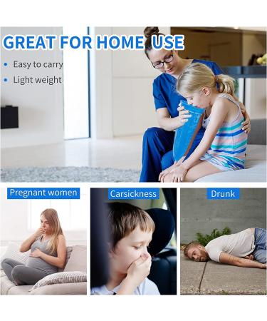 24 Pack Blue Emesis Bags - 1000ml Disposable Vomit Bags for Morning Sickness - Portable Nausea Bags for Pregnant Women - Leak Resistant Design - Ideal for Car and Travel - Buy Online on GoSupps.com