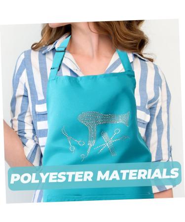 Angoily Barber Apron Hairstylist Apron Chef Apron Grilling Gloves Hair Cutting Apron Hair Dresser Apron for Women Bib Apron Waist Aprons Polyester Adjustable Hair Dye Miss - Buy Online on GoSupps.com