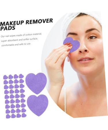  TOVINANNA 200 Sheets Heart-Shaped Nail Polish Remover Wipes Super Absorbent Cotton Nail Polish Remover Pads for Gel Acrylic Nails Convenient for Home/On the Go - Buy Online on GoSupps.com