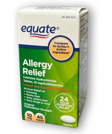 FUSION SHOP STORE Smart choices meaningful life! Cetirizine Hydrochloride10mg- Tablets 45 Count (Pack of 1) - Buy Online on GoSupps.com