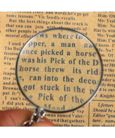 Magnifying Glasses for Hobbies Reading Magnifier Portable Magnifying Glass Elderly Reading Magnifying Glass Mini Chain 5 Times HD Necklace Magnifying Glass Reading Vision - Buy Online on GoSupps.com