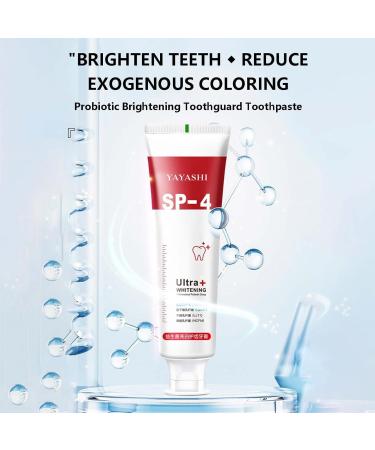 Buy 4TM Probiotic & SP-4 Whitening Toothpaste Set | Super Prebiotic & Stain Removal | International Shipping Available - Buy Online on GoSupps.com